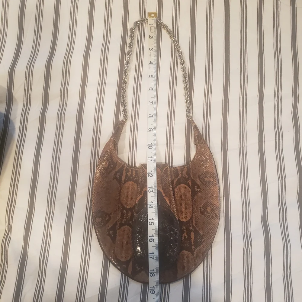 AUTHENTIC SNAKESKIN BAG - Picture 3 of 10